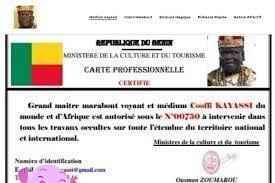 MARABOUT AFRICAIN